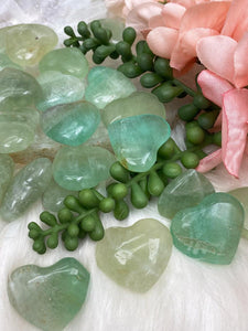 Contempo Crystals - Madagascar-Green-Fluorite-Heart - Image 2