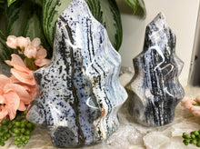 Load image into Gallery: Contempo Crystals - Madagascar ocean jasper flame crystal - Image 1