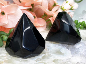 Contempo Crystals -     Mexico-Black-Obsidian-Diamond-Crystal - Image 1