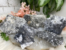 Load image into Gallery: Contempo Crystals - Mexico Gray Black Calcite Clusters - Image 4