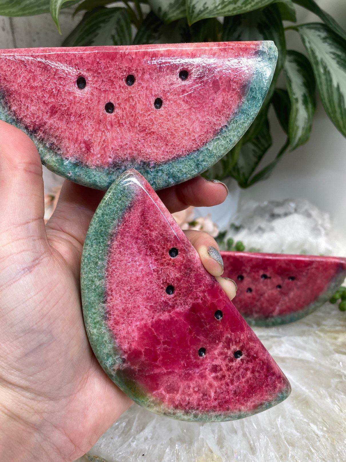    Mexico-Onyx-Crystal-Watermelon-Slice-Novelty-Crystal