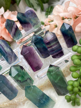 Load image into Gallery: Contempo Crystals - Mini-Rainbow-Fluorite-Points-for-Sale - Image 7