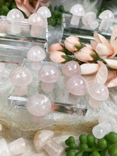 Load image into Gallery: Contempo Crystals - Mini-Rose-Quartz-Mushroom-Crystal - Image 13