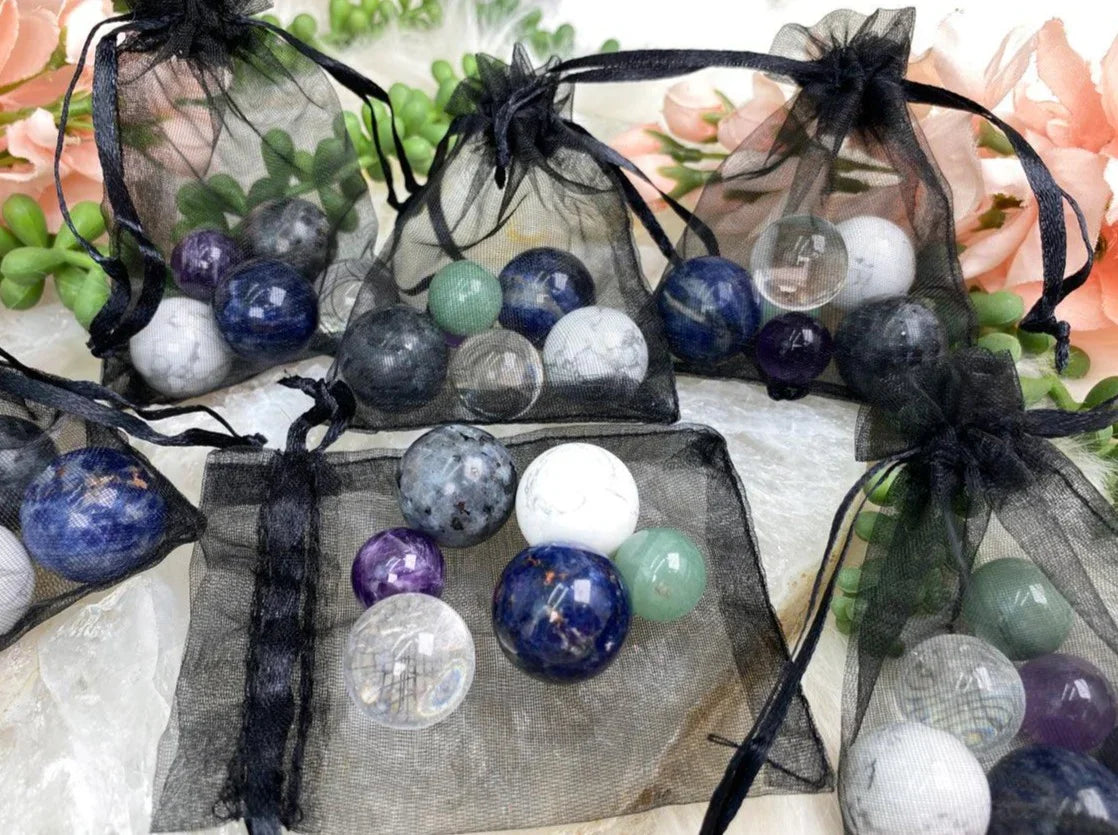 Mini Crystal Sphere Gift Set - Comes With 6 Spheres! – Contempo Crystals