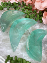 Load image into Gallery: Contempo Crystals - Mint-Green-Fluorite-Moon-Bowls - Image 6