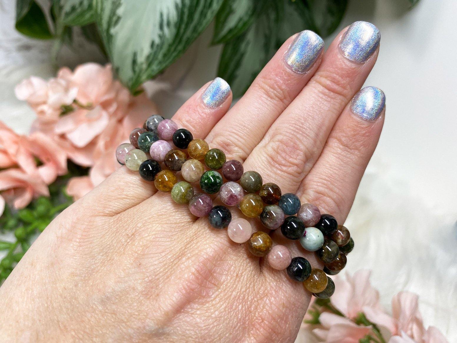 Rainbow Tourmaline Bracelet – Uplift Beads