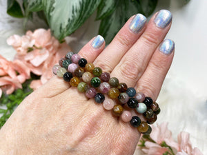 Contempo Crystals - Multi colored tourmaline bracelet - Image 4