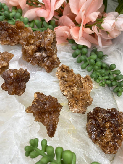 Natural-Citrine-Clusters