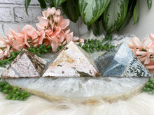 Load image into Gallery: Contempo Crystals - Ocean-Jasper-Pyramid-Carvings - Image 5