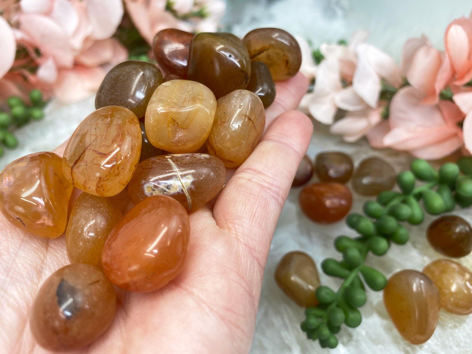 Tumbled-Orange-Carnelian-Stone-Crystals-for-Gridding