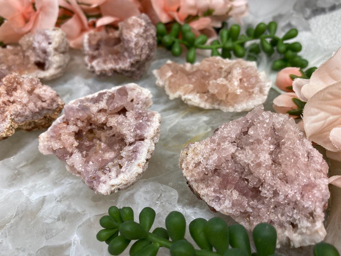 Small Argentinian Pink Amethyst Geodes for Sale – Contempo Crystals