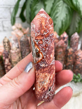 Load image into Gallery: Contempo Crystals - Orange-Red-Leopard-Jasper-Point - Image 17