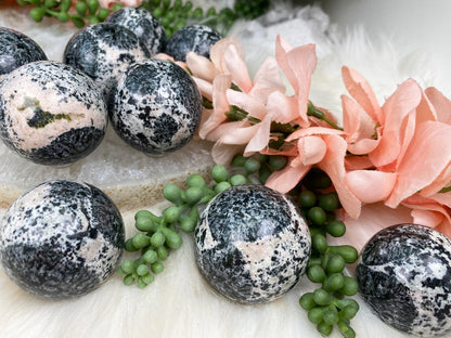 Orbicular-Jasper-Spheres-with-Pink