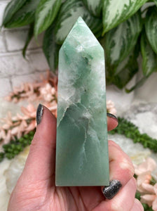 Contempo Crystals - Pastel-Green-Aventurine-Obelisk-Point-from-BRazil - Image 9