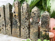 Load image into Gallery: Contempo Crystals - Peruvian-Gold-Pyrite-Obelisk-Points - Image 1