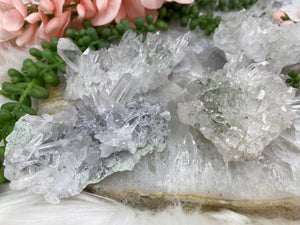 Contempo Crystals - Peruvian-Quartz-Fuchsite-Cluster - Image 2