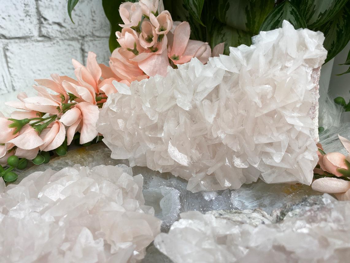 Pink-Bladed-Calcite-Clusters