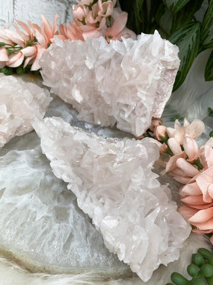 Pink-Calcite-Clusters