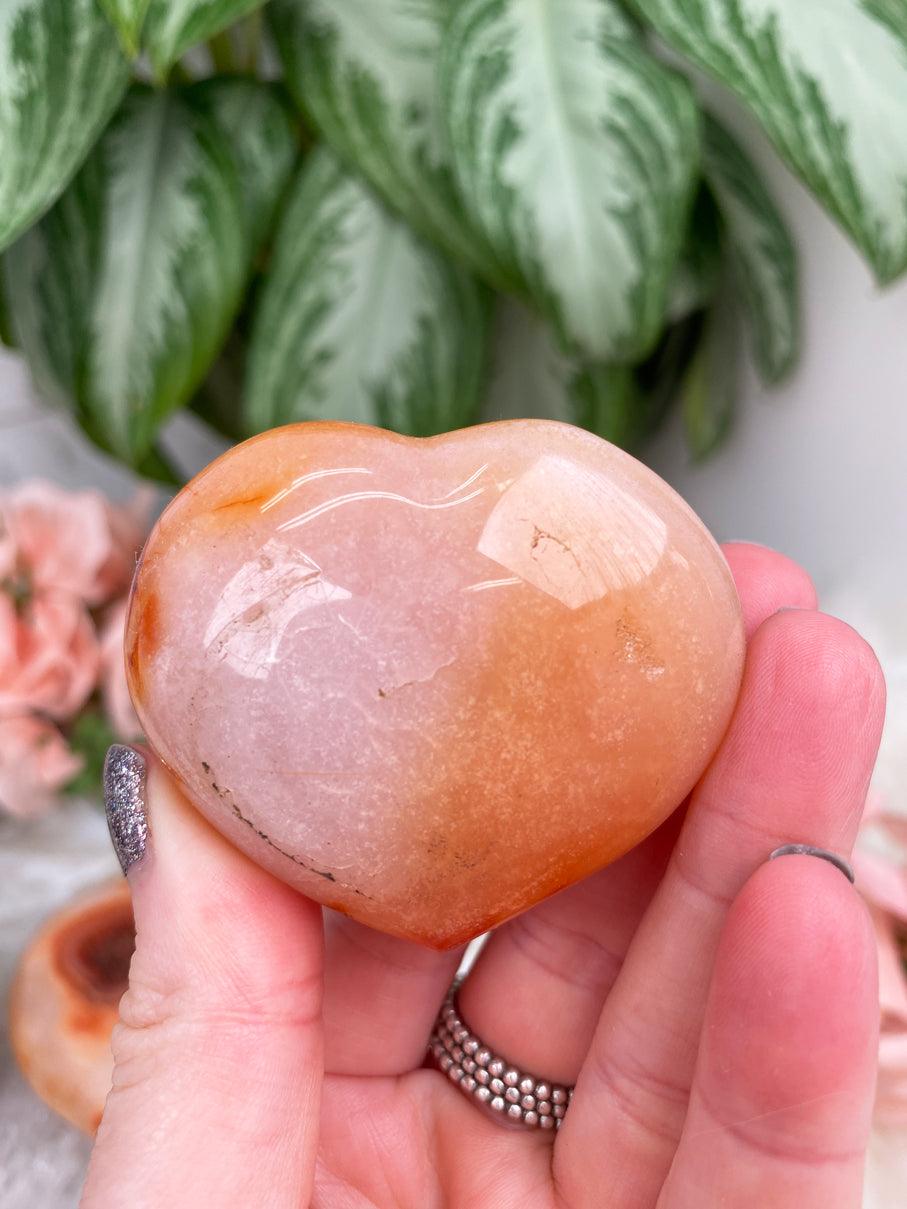 Pink-Carnelian-Heart