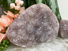Load image into Gallery: Contempo Crystals - Pink-Clear-Quartz-Crystal-Clusters-with-Spakrle - Image 1