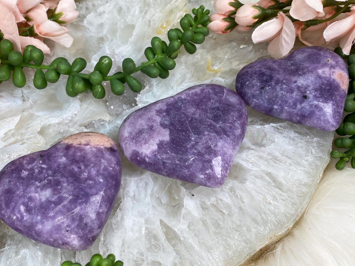 Pink-Purple-Lepidolite-Heart-Crystals