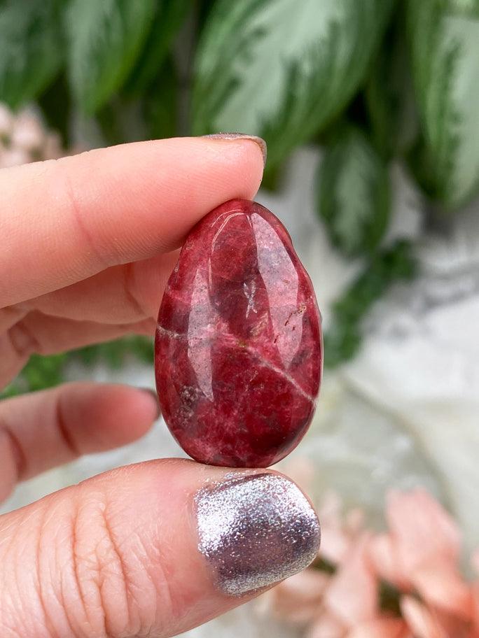 Pink-Red-Thulite-Pendant