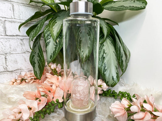 Pink-Rose-Quartz-Crystal-Water-Bottle-Glass