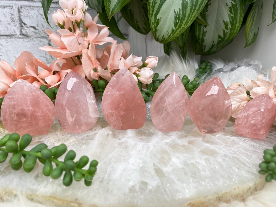 Pink-Rose-Quartz-Flame-Crystals