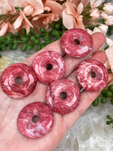 Contempo Crystals - Pink-Thulite-Donuts - Image 2