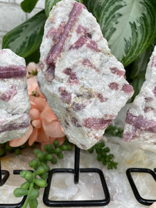 Contempo Crystals - Pink-Tourmaline-White-Albite-Display-Crystal - Image 3