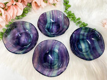 Load image into Gallery: Contempo Crystals - Purple fluorite crystal dish - Image 4
