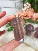 Load image into Gallery: Contempo Crystals - Purple-Fluorite-Mushrooms-with-Lines - Image 8