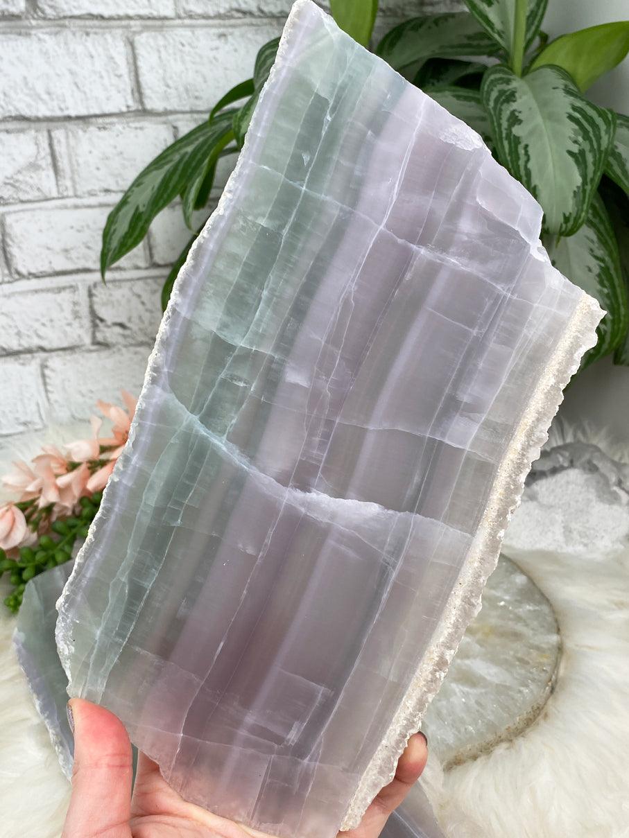 Purple-Green-Fluorite-Slab