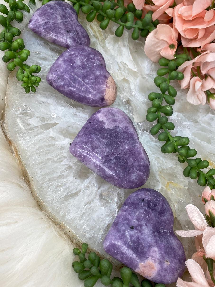 Purple-Lepidolite-Hearts-for-Sale