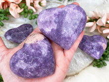 Load image into Gallery: Contempo Crystals - Purple-Lepidolite-Hearts - Image 1