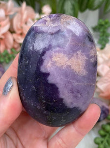 Contempo Crystals - Purple-Lepidolite-Palm-Stone - Image 9