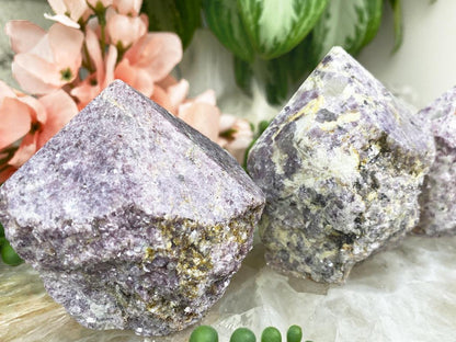    Purple-Lepidolite-Points