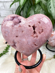 Contempo Crystals - Purple-Pink-Amethyst-Heart - Image 6