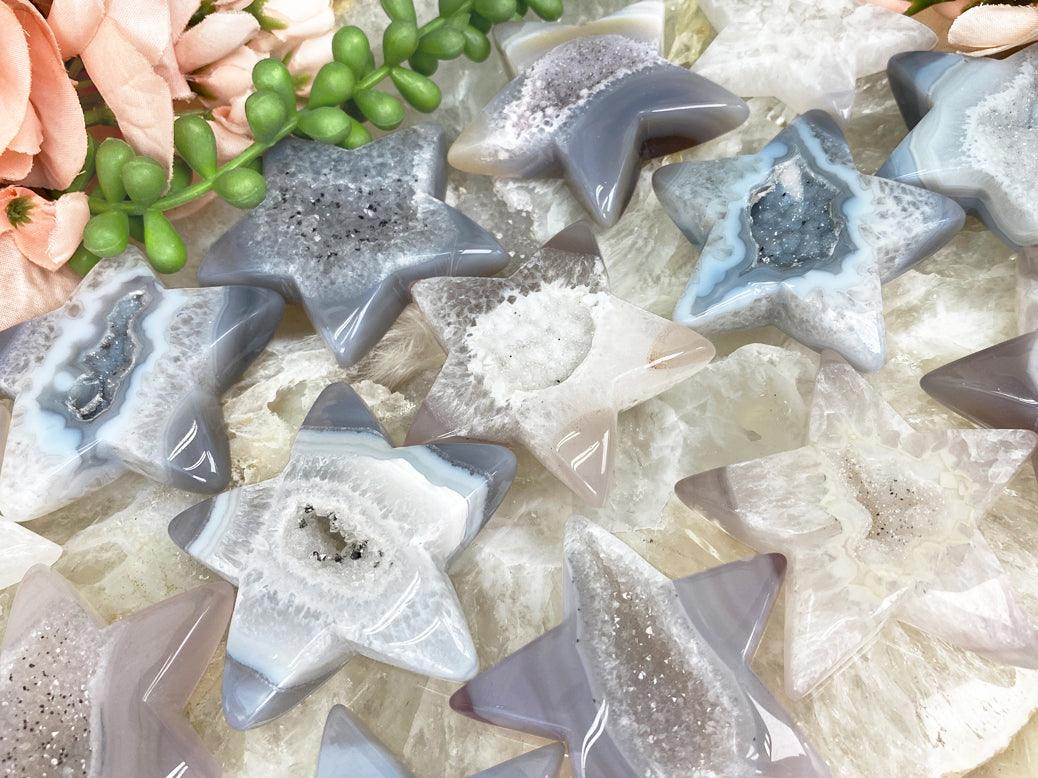 Quartz-Chalcedony-Agate-Stars