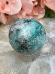 Contempo Crystals - Quartz-Chrysocolla-Sphere-for-Sale - Image 7