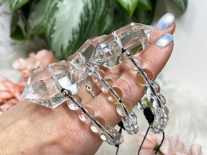 Contempo Crystals - Quartz point beaded bracelet - Image 11