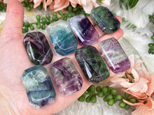 Load image into Gallery: Contempo Crystals - Rainbow-Fluorite-Pendants_7d4a3c84-4984-478d-944b-815dc788cae4 - Image 3