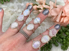 Load image into Gallery: Contempo Crystals - Rainbow-Moonstone-Rings - Image 5