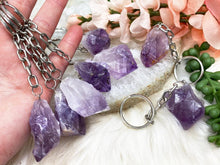 Load image into Gallery: Contempo Crystals - Raw-Amethyst-Keychain-Crystals-for-Sale - Image 3