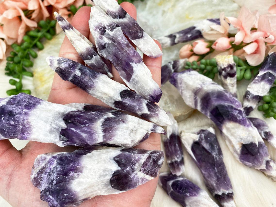 Contempo Crystals - Raw-Chevron-Amethyst-Wands - Image 1