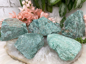 Contempo Crystals - Raw-Green-Fuchsite-from-Brazil - Image 2