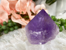 Load image into Gallery: Contempo Crystals - Adorable standing amethyst flames with a great vibrant purple color.  - Image 6