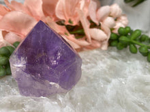 Load image into Gallery: Contempo Crystals - Adorable standing amethyst flames with a great vibrant purple color.  - Image 5