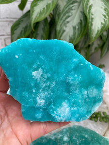 Contempo Crystals - Raw-Teal-Blue-Aragonite-Crystal - Image 8