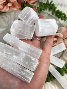 Contempo Crystals - Raw-White-Selenite-Sticks-and-Chunks - Image 2